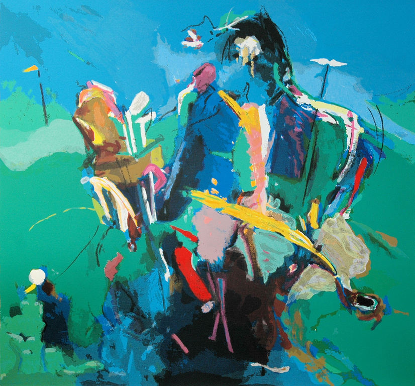 Gerard 't Hart - Fore - gesigneerde zeefdruk - A/P ex. - 2003 verkocht voor € 60!