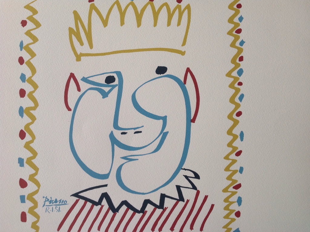 Picasso: kleuren lithografie : carnaval kopen? Bied vanaf 55!