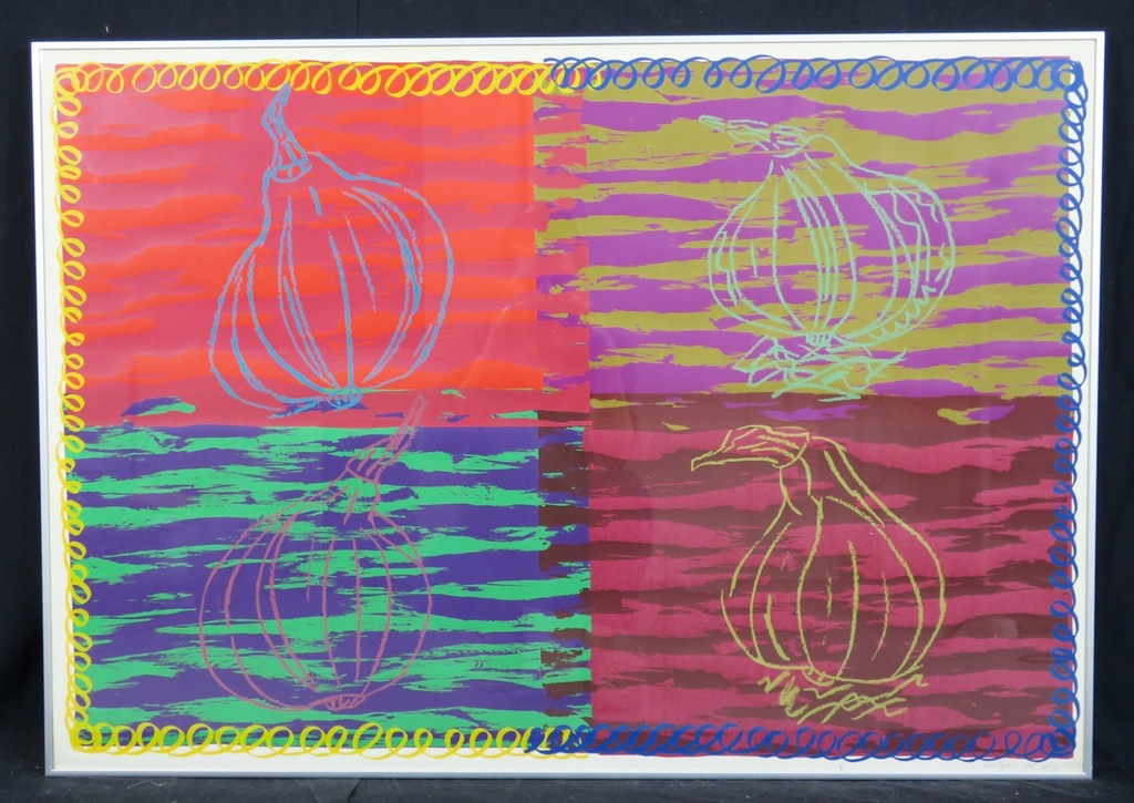 Bob Negryn: Zeefdruk, Z.T. - Ingelijst (Groot) verkocht voor € 36!