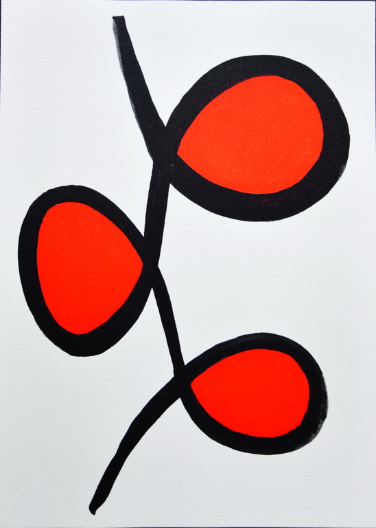 2x orig.litho Alexander Calder: 'Retrospektive' 1973 - Galerie Maeght, Zürich kopen? Bied vanaf 45!