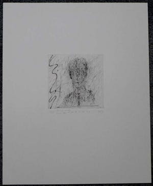 Kees Spermon - Kees Spermon, droge naald uit 1979 oplage 4/15 beeldformaat 14.5 x 14.7 cm. kopen? Bied vanaf 50!