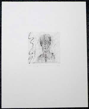 Kees Spermon - Kees Spermon, droge naald uit 1979 oplage 4/15 beeldformaat 14.5 x 14.7 cm. verkocht voor € 50!