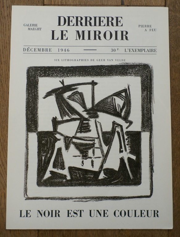 Geer van Velde - Derrière le Miroir nr.1 -- met zes originele litho's - 1946 kopen? Bied vanaf 90!
