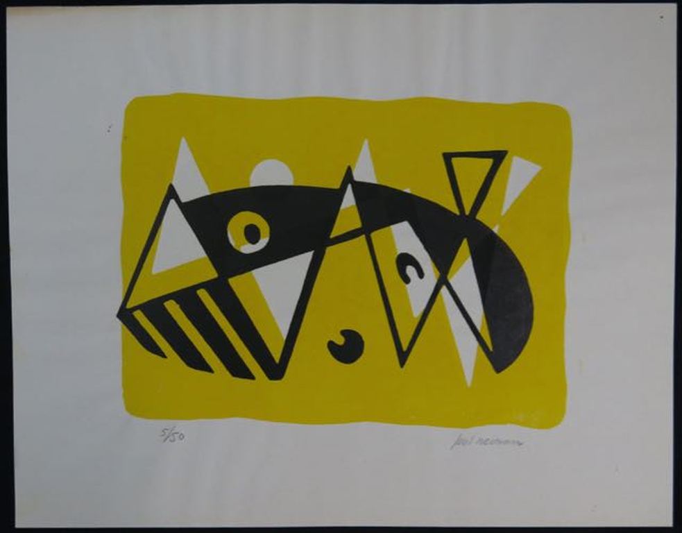Juul Neumann: Litho, Zonder titel (Creatie 1952) kopen? Bied vanaf 20!