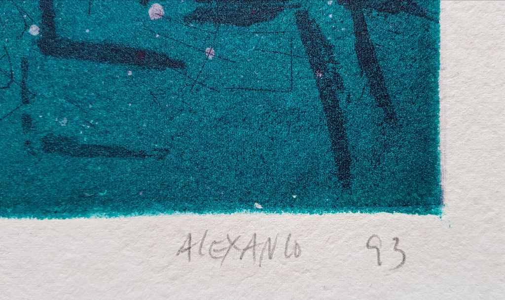 Alexanio? kleurenets, z.t., 1993 kopen? Bied vanaf 1!