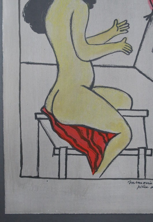 Corneille: Handgekleurde litho (uniek), Memoire de Japon kopen? Bied vanaf 950!