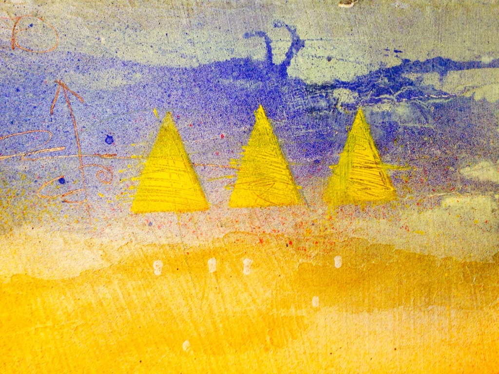 Theo koster, schilderij, blues at sunset. kopen? Bied vanaf 1!