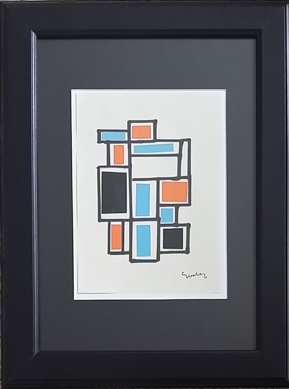 Siep van den Berg - Inkt en collage op papier  1979 - 1980 kopen? Bied vanaf 115!