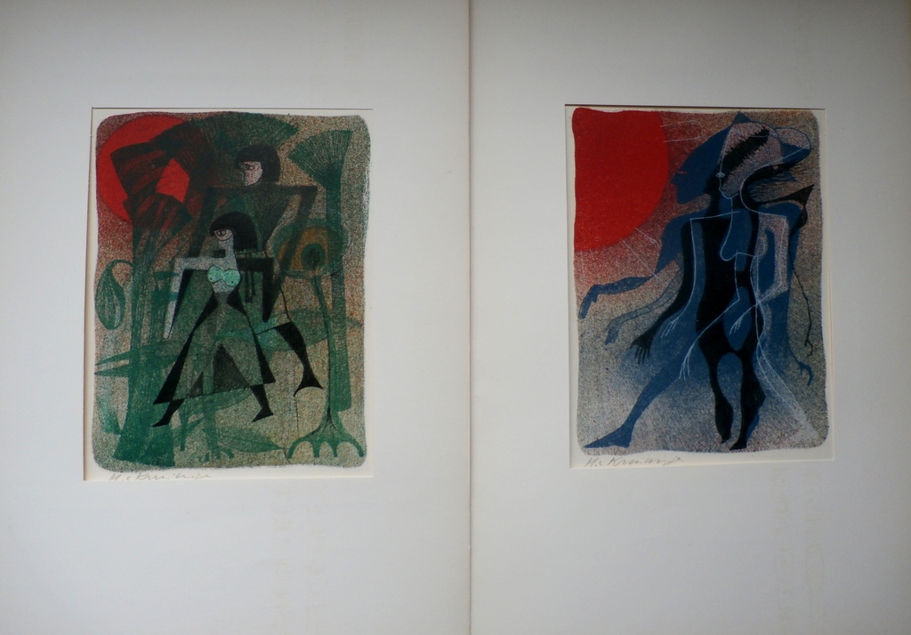 Harry van Kruiningen - complete uitgave: : - "Akhnaton" - 1954 - incl. 8 litho's kopen? Bied vanaf 325!