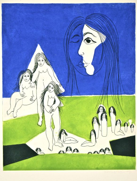 Ans Wortel: Ets. Als witte zeilen varen ze aan kopen? Bied vanaf 50!