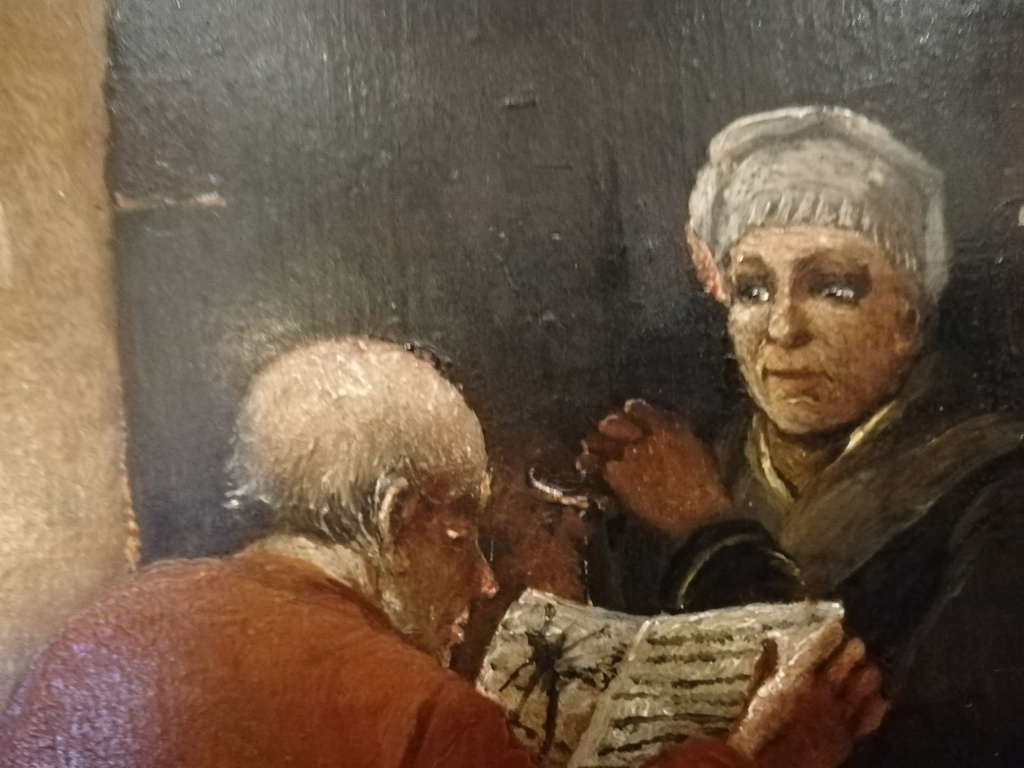 onbekend kunstenaar - olieverf op paneel - landelijk interieur kopen? Bied vanaf 1!