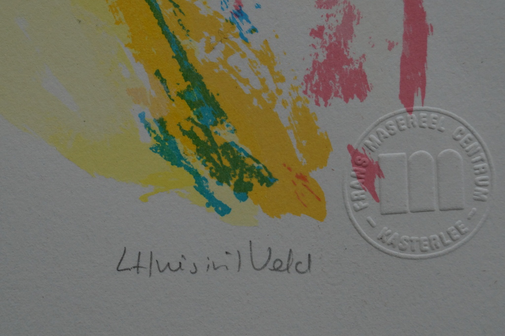Loes Huis in 't Veld - gesigneerde zeefdruk - 30 ex. kopen? Bied vanaf 40!
