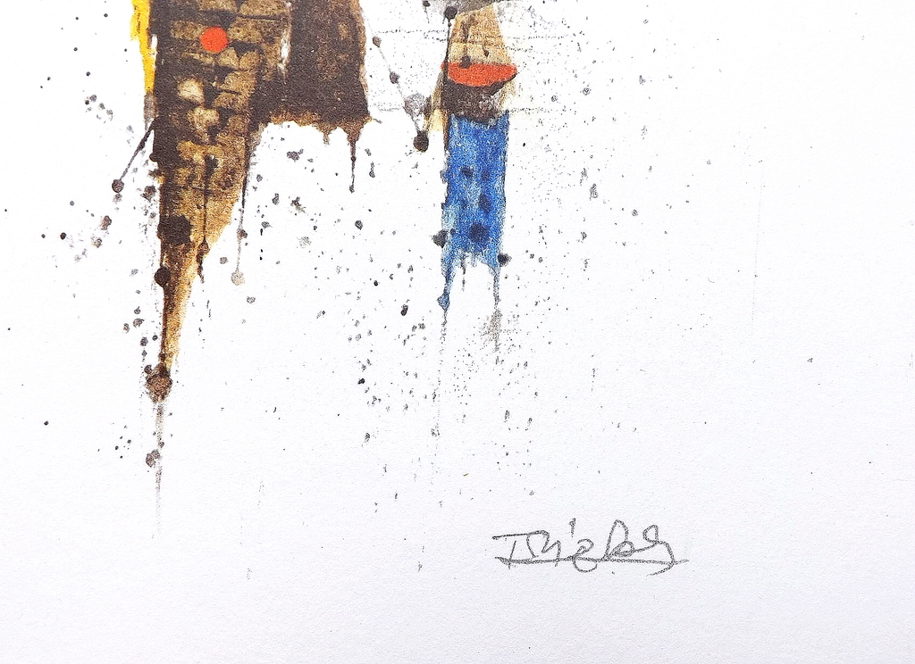 Johnny Friedlaender - gesigneerde map "manus Presse Konzepte" kopen? Bied vanaf 1!