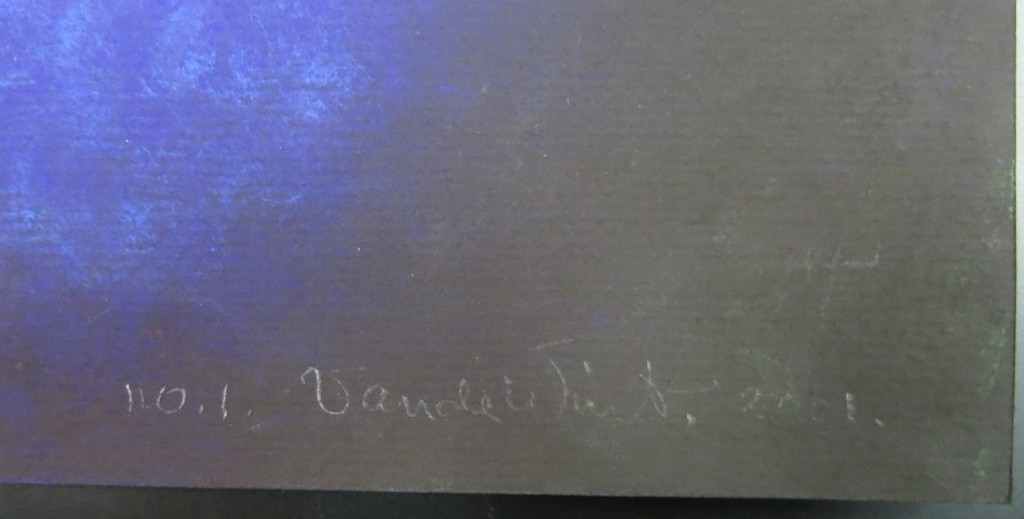 Rudi van de Wint: Krijttekening, Abstract no.1 kopen? Bied vanaf 150!