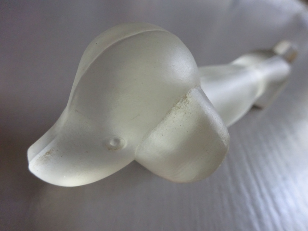 Lucienne Bloch- frosted pers glas- Taxhond kopen? Bied vanaf 15!