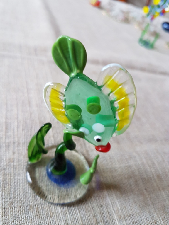 Murano glas vis  art 124 kopen? Bied vanaf 1!