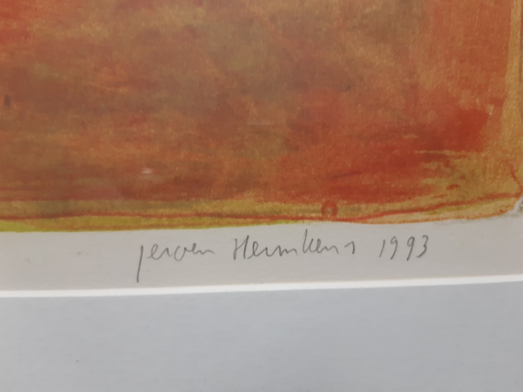 Jeroen Hermkens - Jeroen Hermkens - Pompei II - kleurenlitho kopen? Bied vanaf 50!