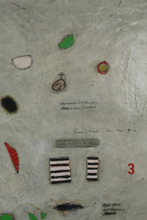 Jan van der Ster: Gemengde techniek op Doek, Sundancing - Ingelijst (Groot!) kopen? Bied vanaf 500!