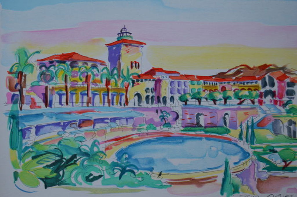 Oliver Zlatku - 2 litho's: 'Nice et Antibes' - E.A. kopen? Bied vanaf 1!