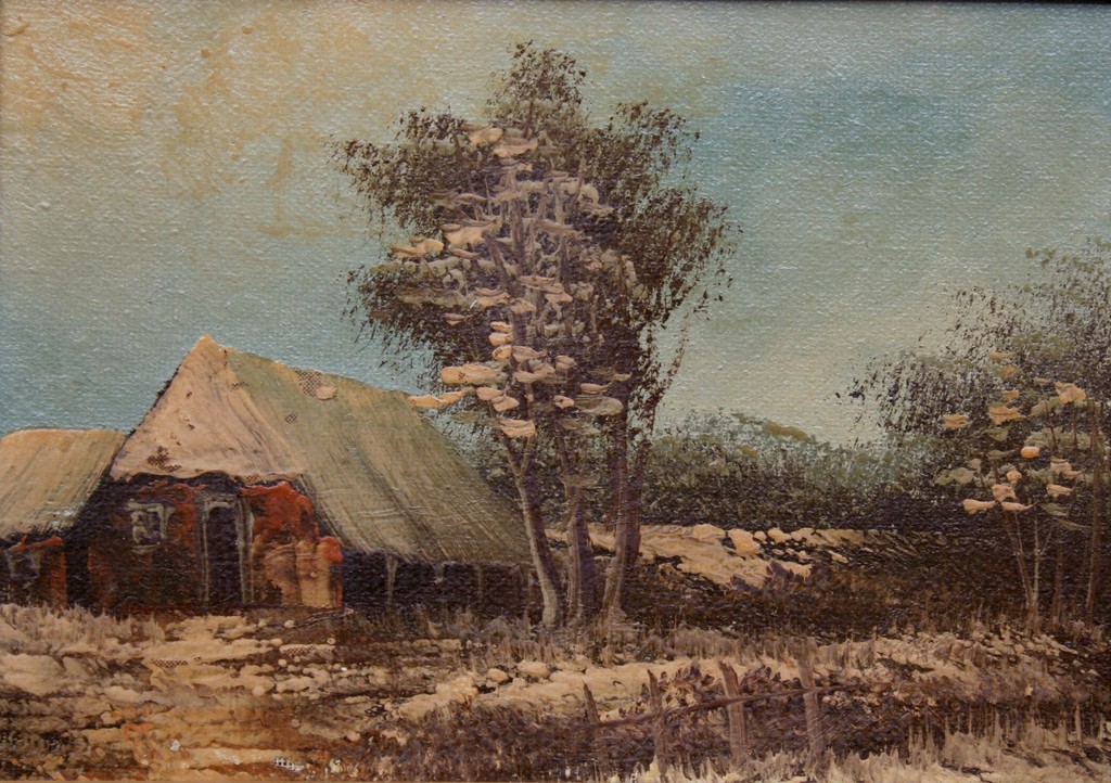 Kunstenaar onbekend - olieverf op doek - landelijk tafereel kopen? Bied vanaf 1!