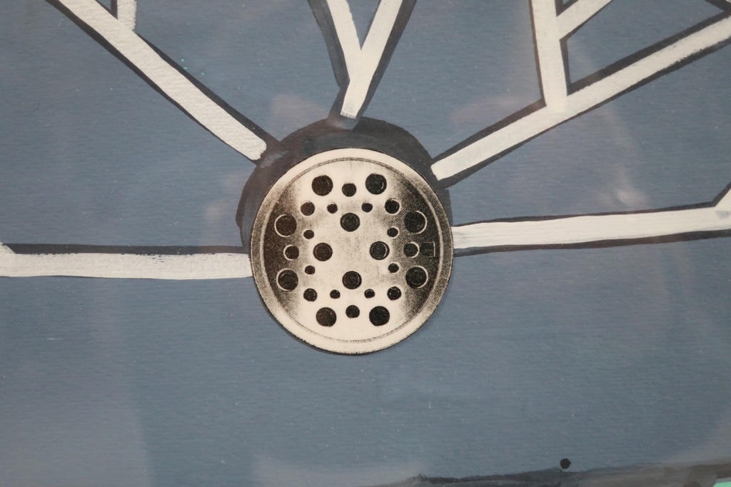 Elizabeth de Vaal: Gouache, Zonder titel - Ingelijst kopen? Bied vanaf 35!