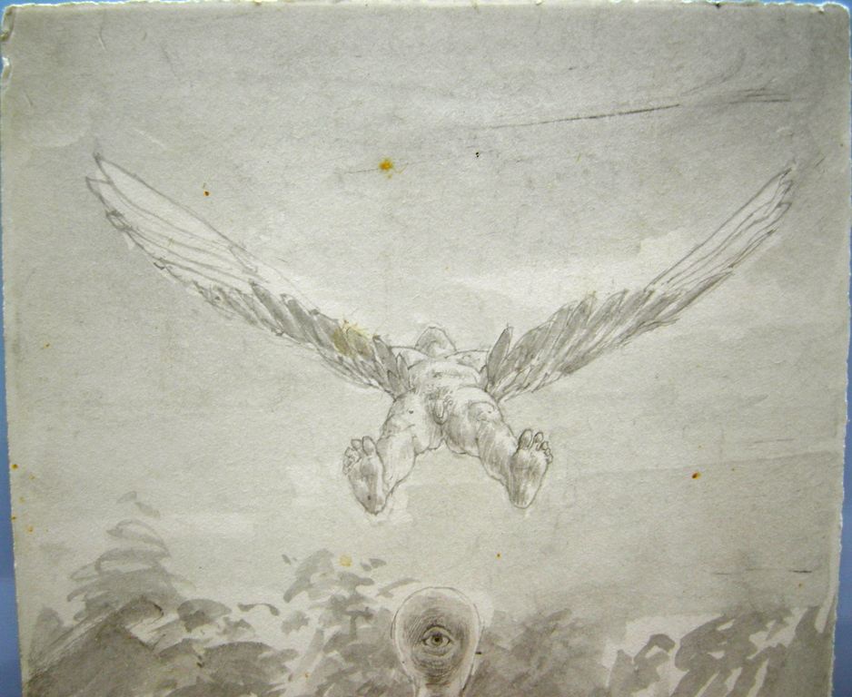 Peter Vos, gewassen tekening  kopen? Bied vanaf 50!