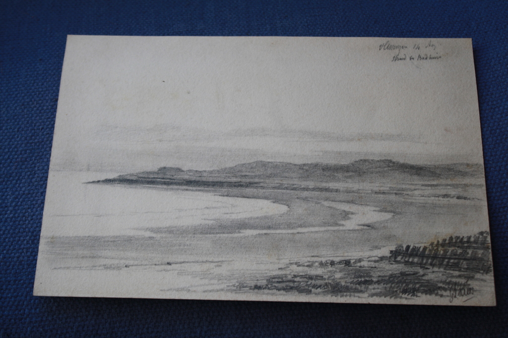 GL KIERS 1838-1916 - VLISSINGEN / STRAND bij BADHUIS verkocht voor € 40!