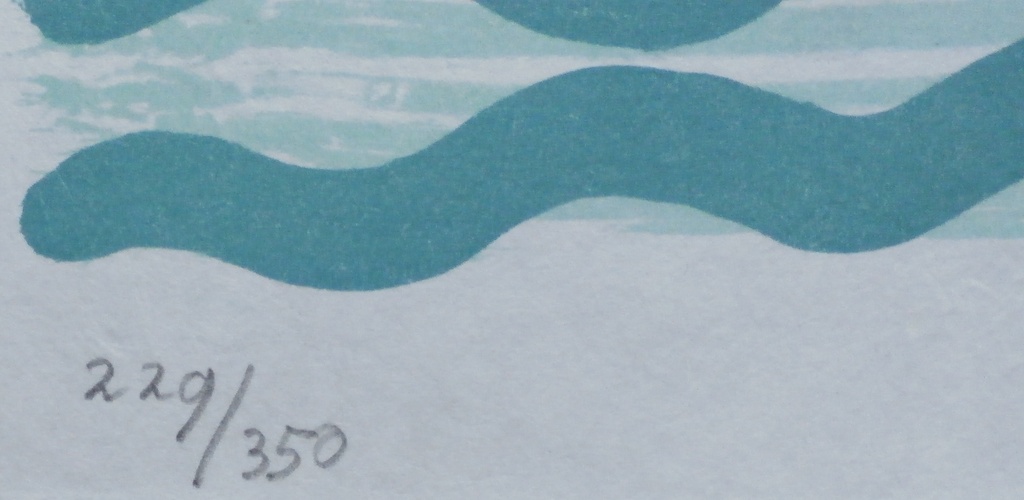 Klaas Gubbels, litho: Het water, handgesigneerd en genummerd, 2007 kopen? Bied vanaf 95!