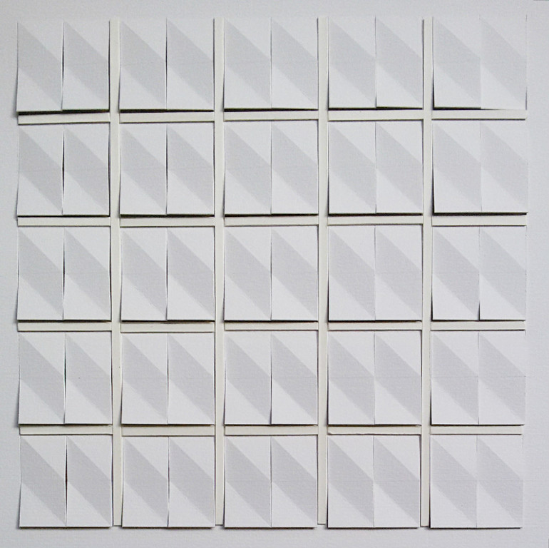 Marijke van Epen - Geometrisch abstract, papier kopen? Bied vanaf 50!