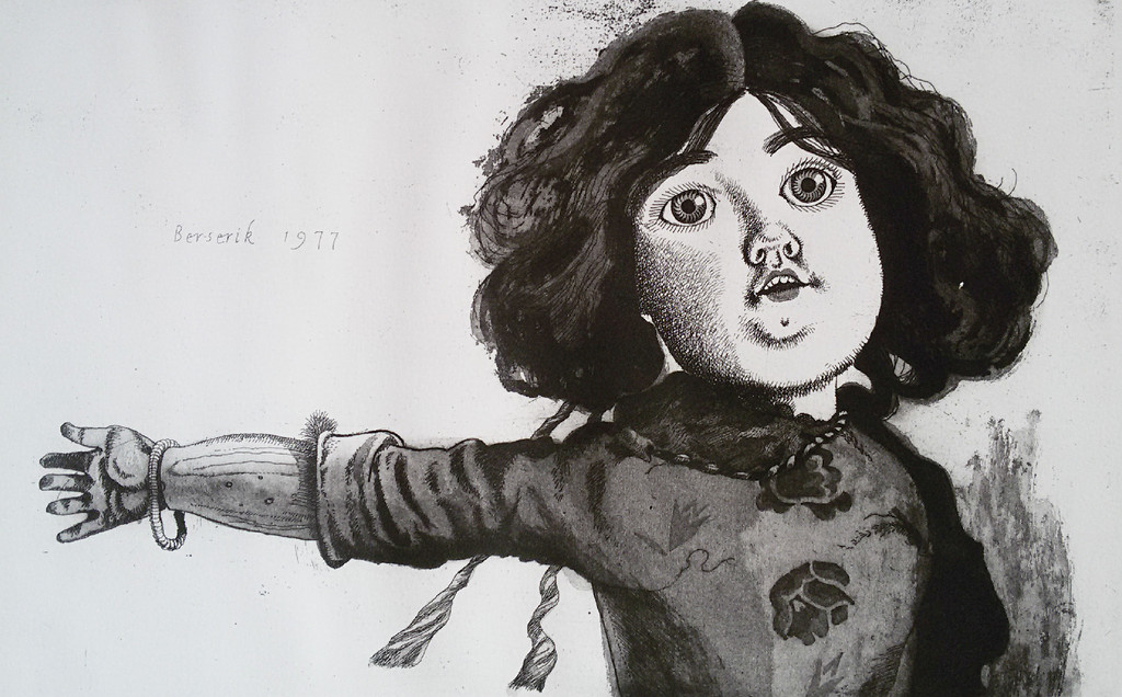 Herman Berserik - Pop, ets verkocht voor € 75!