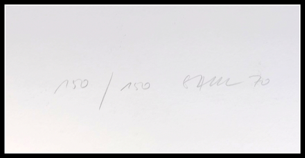 Winfred Gaul - abstracte litho - 1970 kopen? Bied vanaf 1!