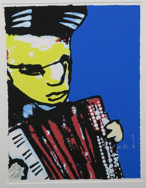 Herman Brood: Zeefdruk, Johnny Meijer (Groot) verkocht voor € 160!