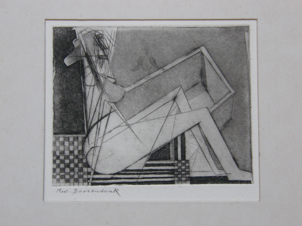 Theo Beerendonk: ets, potlood gesigneerd kopen? Bied vanaf 20!