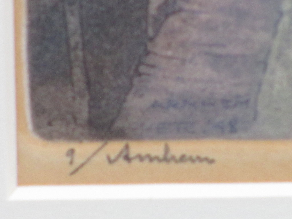 Hendrik Roodenburg, Trompetsteeg Arnhem, Kleurenets kopen? Bied vanaf 35!