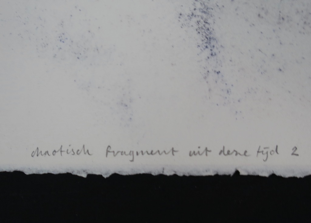 Manuel Kurpershoek: Houtsnede, Chaotisch fragment uit deze tijd 2 kopen? Bied vanaf 20!