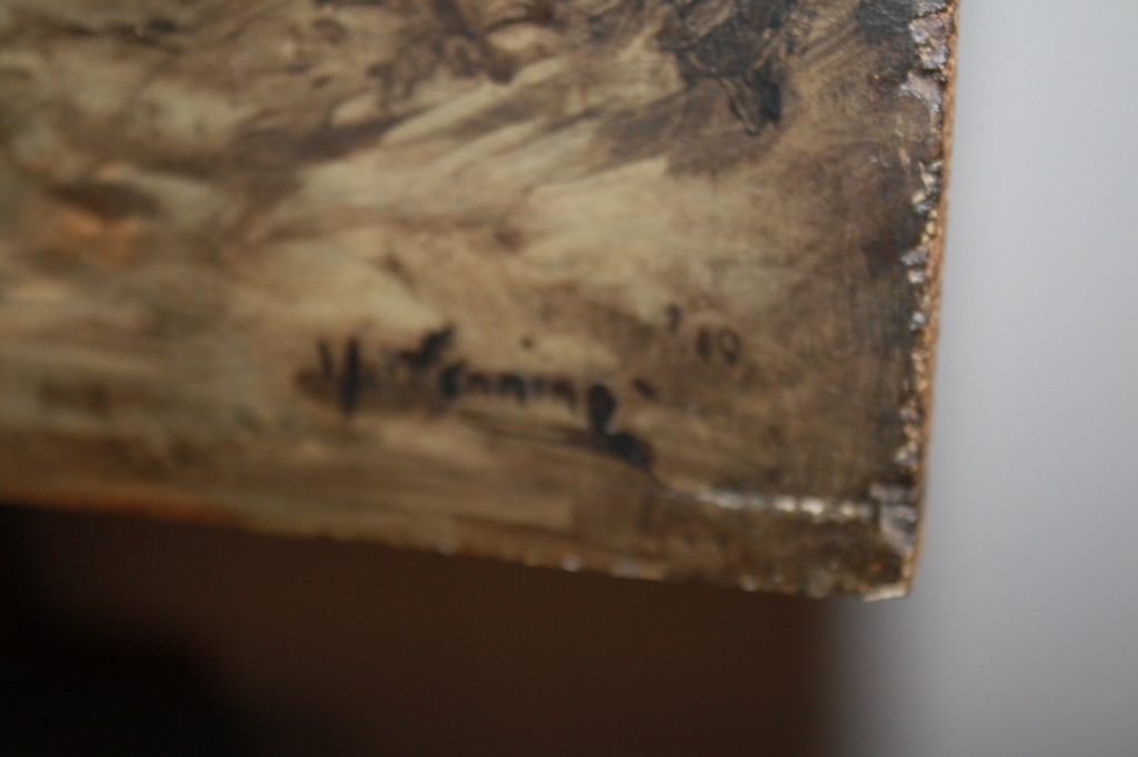 YPE WENNING  - HOUTSPROKKELEND VROUWTJE IN DE SCHUUR kopen? Bied vanaf 175!