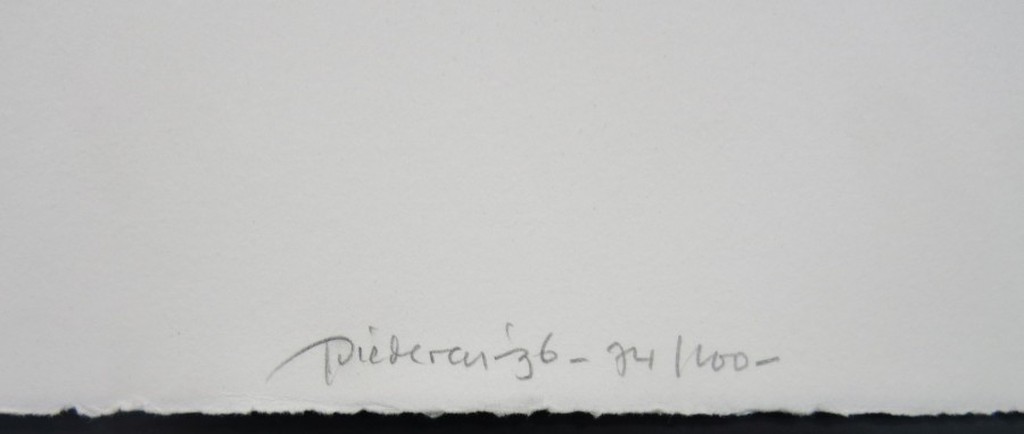 Jef Diederen: Litho, Zonder titel (rode zon) kopen? Bied vanaf 1!