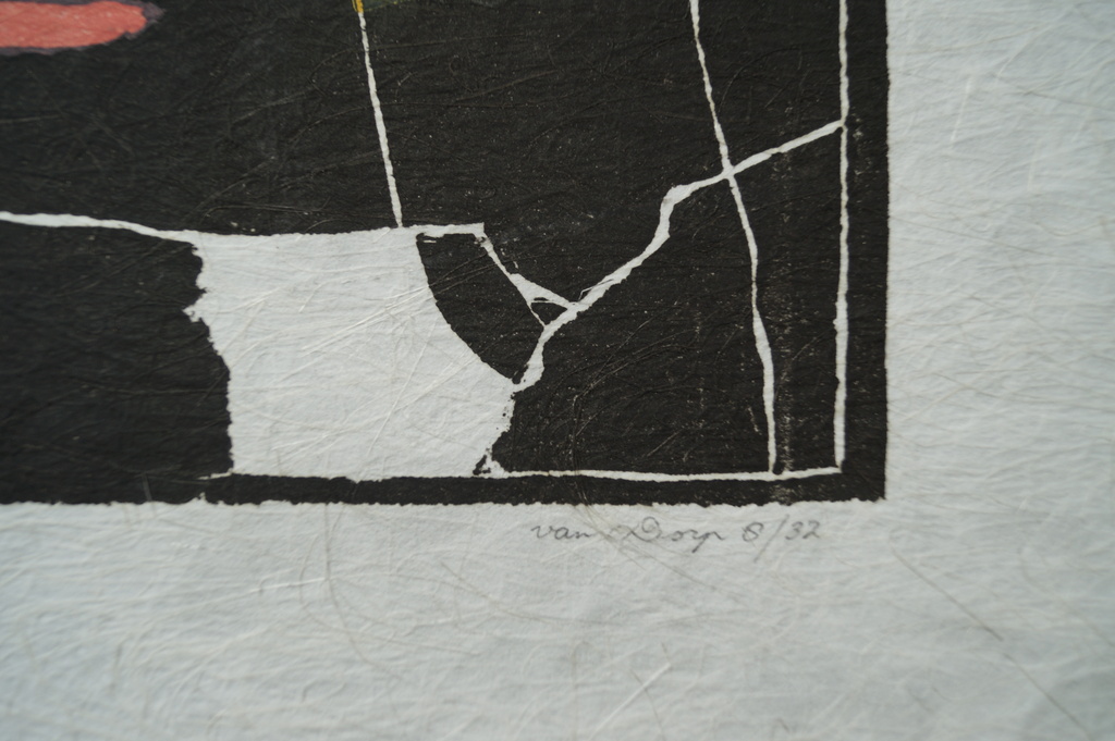 Huibert van Dorp - gesigneerde zeefdruk - 32 ex. kopen? Bied vanaf 1!