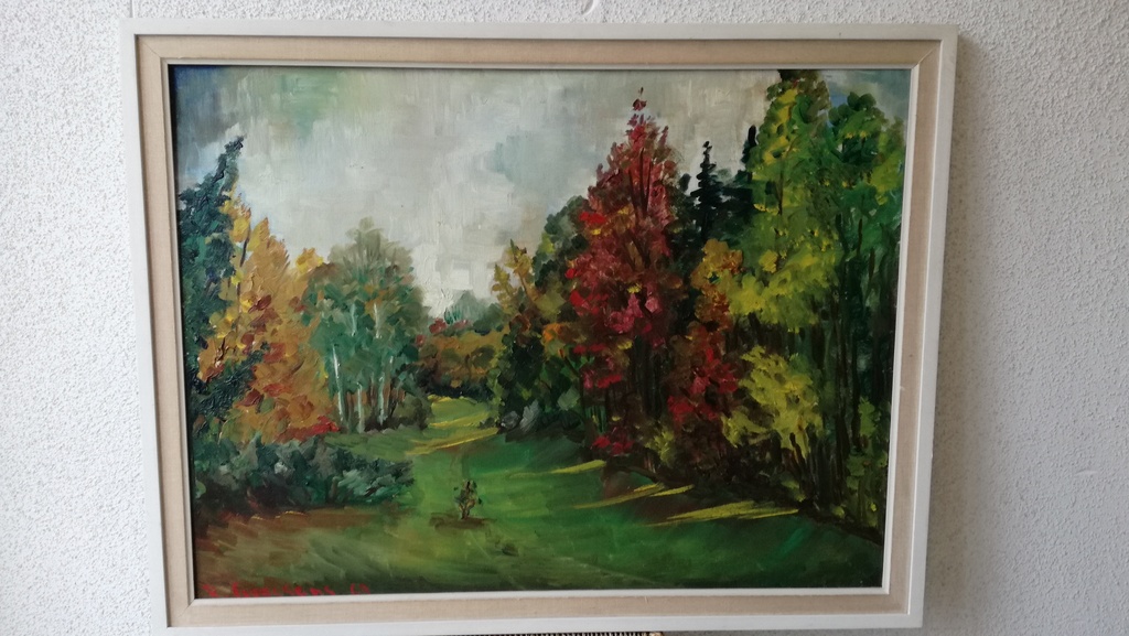 Goossens Robert, Olieverf op doek, Herfstpracht kopen? Bied vanaf 1!