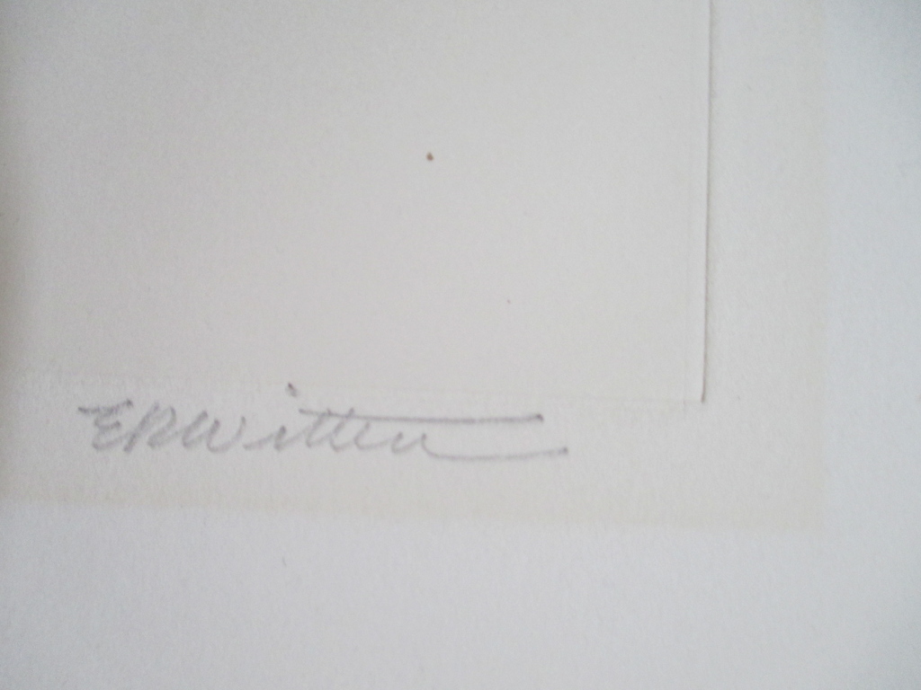 Eugene Witten, grafiek/gemengde techniek kopen? Bied vanaf 40!