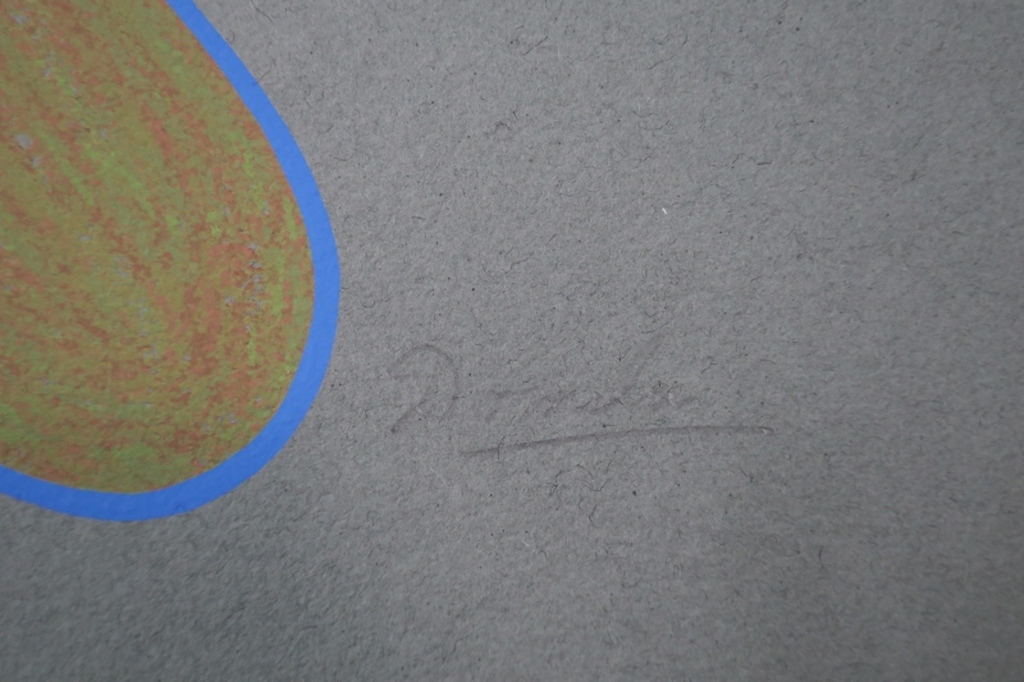 Cesar Domela: Litho op lompenpapier, Z.T. kopen? Bied vanaf 150!