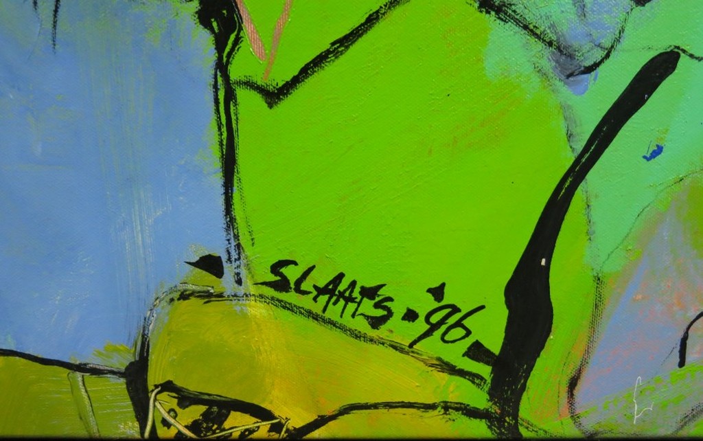 Miriam Slaats: Acryl op doek, Yes... You are the top - Ingelijst (groot!) kopen? Bied vanaf 600!