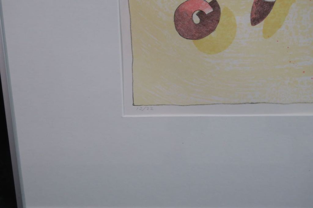 Gert Strengholt: Litho, Vloedlijn - Ingelijst kopen? Bied vanaf 1!