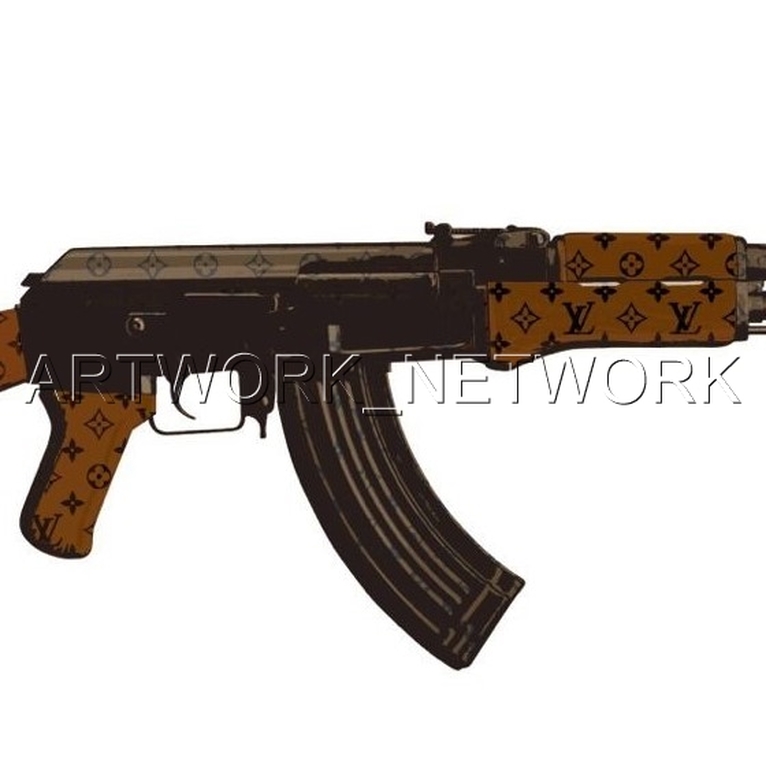 DEATH NYC - "AK47"- n° A/P - Signed with COA (Edition Artist Proof) kopen? Bied vanaf 1!