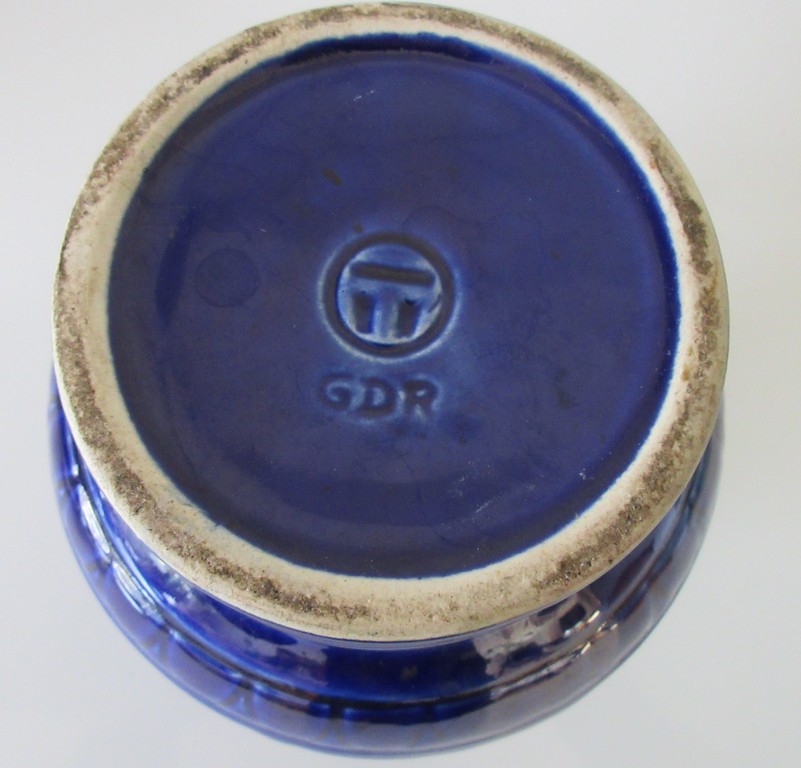 VEB Torgau - Vintage blauwe aardewerk kan kopen? Bied vanaf 15!