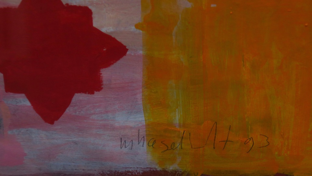 Marianne Haselhoff: Gemengde techniek, Zonder titel -Ingelijst kopen? Bied vanaf 1!