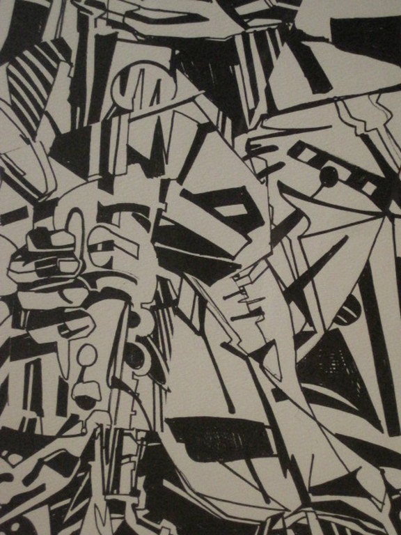 Nelson Stevens (1938-) Litho "Charlie Bird Parker" attributed to Sam Middleton kopen? Bied vanaf 1!