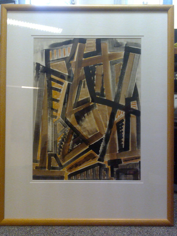 C.H. ter Reehorst Werk: ingelijst 75x95cm   verkocht voor € 110!