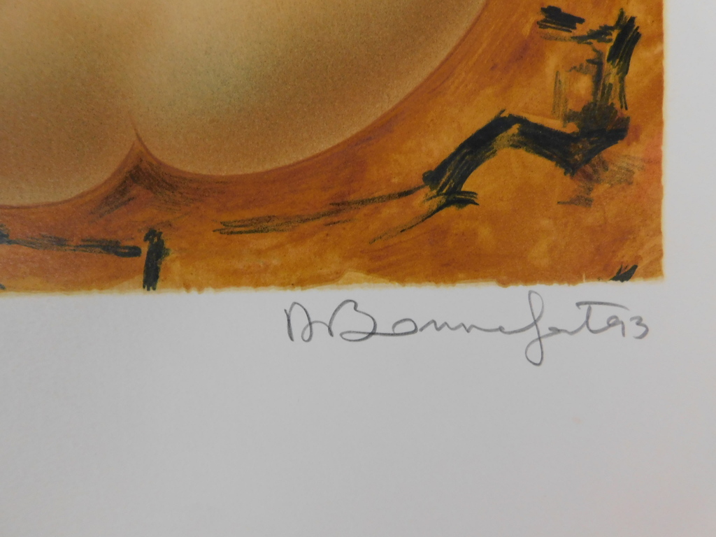 Alain Bonnefoit - Kleurenlitho - Suite Nus: Cheveux Rouge kopen? Bied vanaf 50!