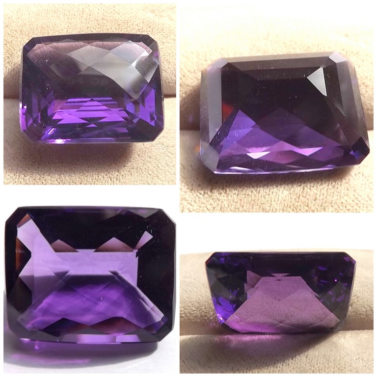 Natuurlijke “Emerald Checker Cut”  Amethyst  van  33.30 karaat kopen? Bied vanaf 1!